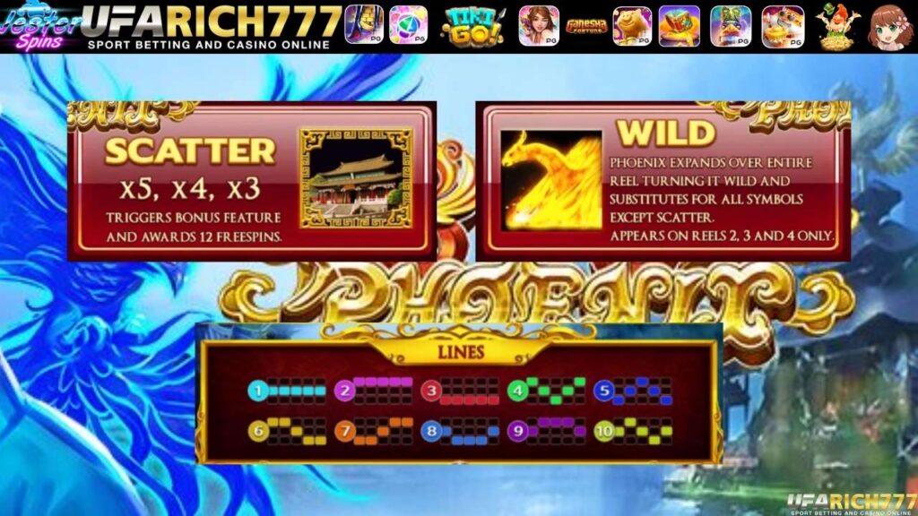 Slot Game Review Phoenix 888 